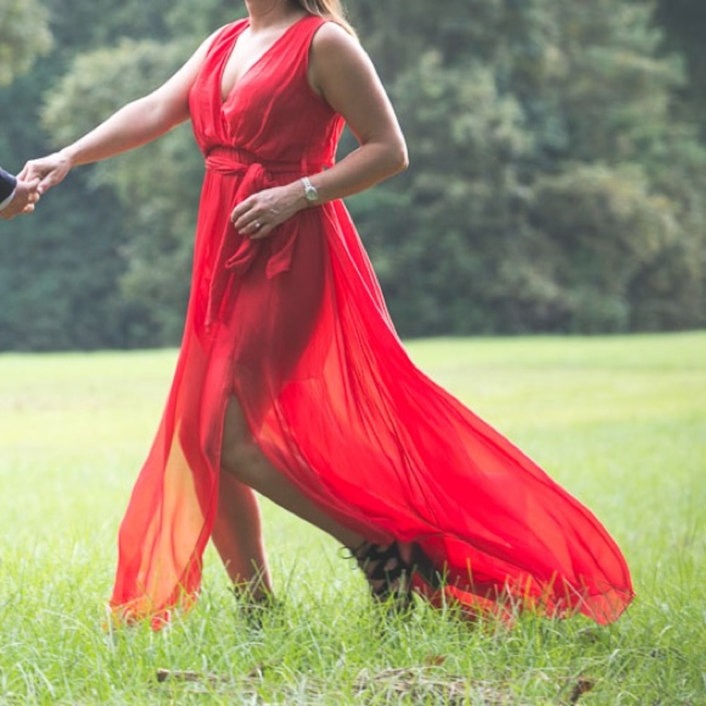 Red Long Dress